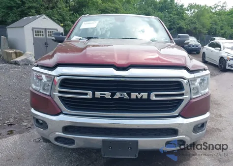 2019 Ram 1500 Big Horn/Lone Star 4X4 5'7 Box z USA, uszkodzony, nr VIN 1C6SRFFTXKN896288